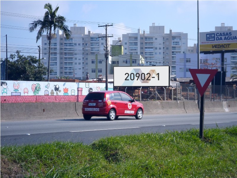 sao jose - rod. br 101 - km 201 - fte motel 2001 - sentido biguaçu