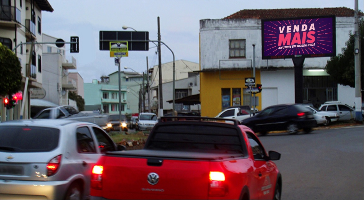campos novos - avenida jk - semáforo
