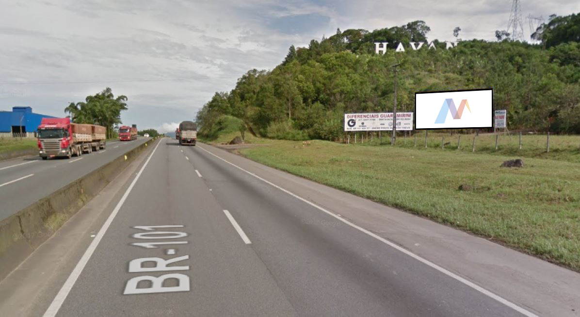 joinville - br 101 / km 16 - sentido norte sul (10km da saida de garuva)