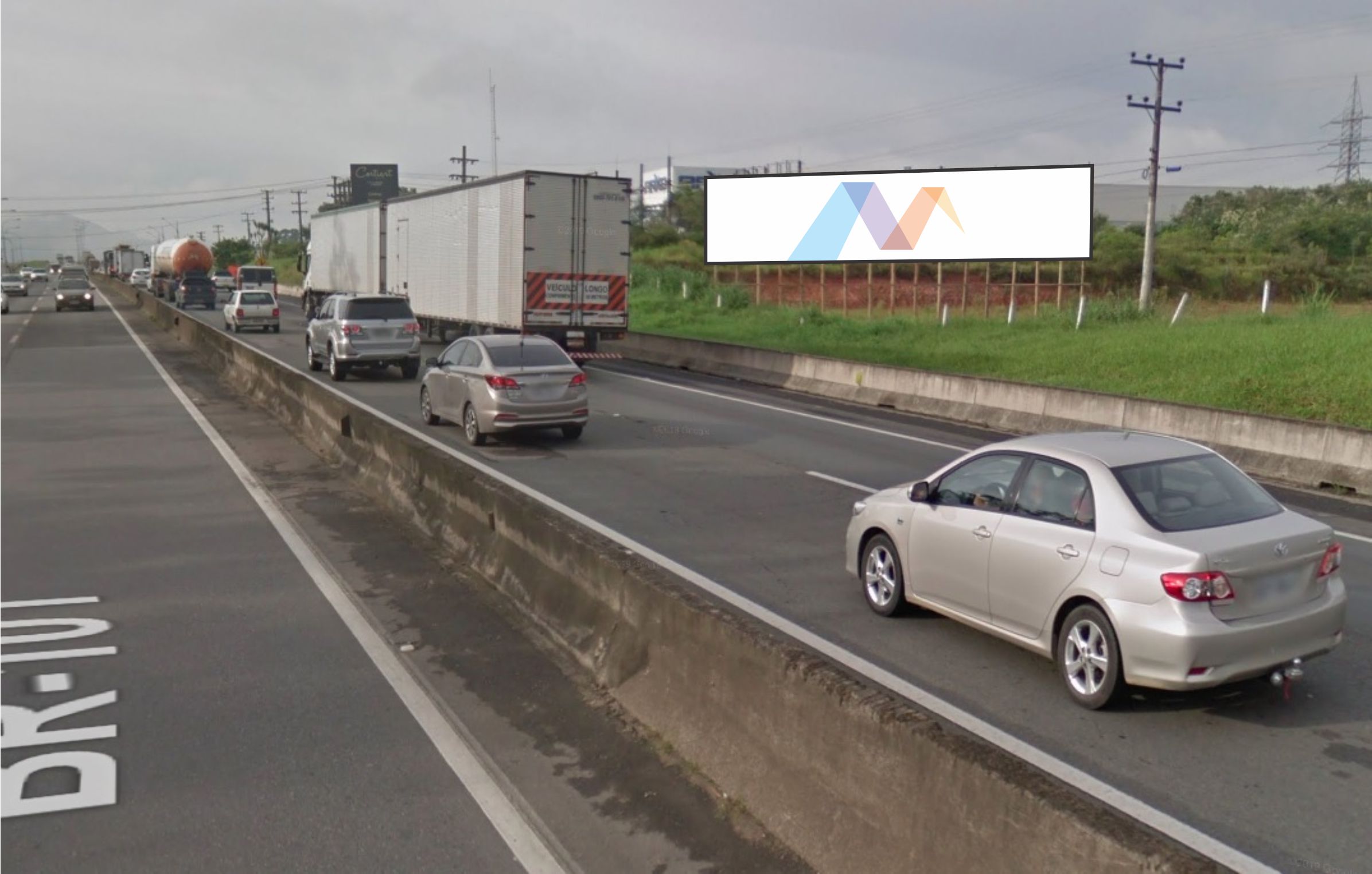 piçarras - br101 / km 101 – sent. norte/sul - a 500m entrada piçarras