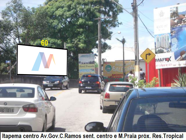 itapema - 060 - av. gov. celso ramos / frente mafex - sentido centro