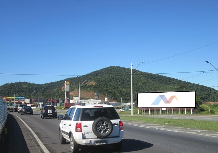 itajai - 0501 - br 101, 232 / fte muffatao - km 124 - sent. baln. camboriu